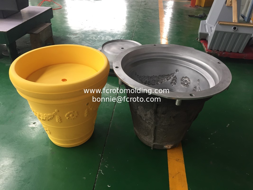 high quality rotational flower pot mold, planter mold