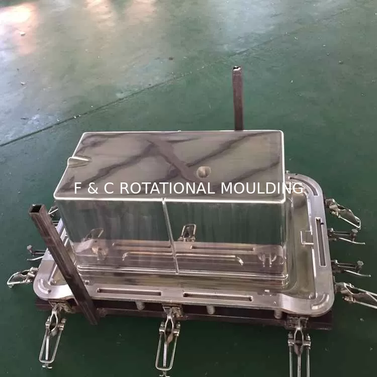 CNC Processing Aluminum Block Rotational Molding Cooler Box Mould