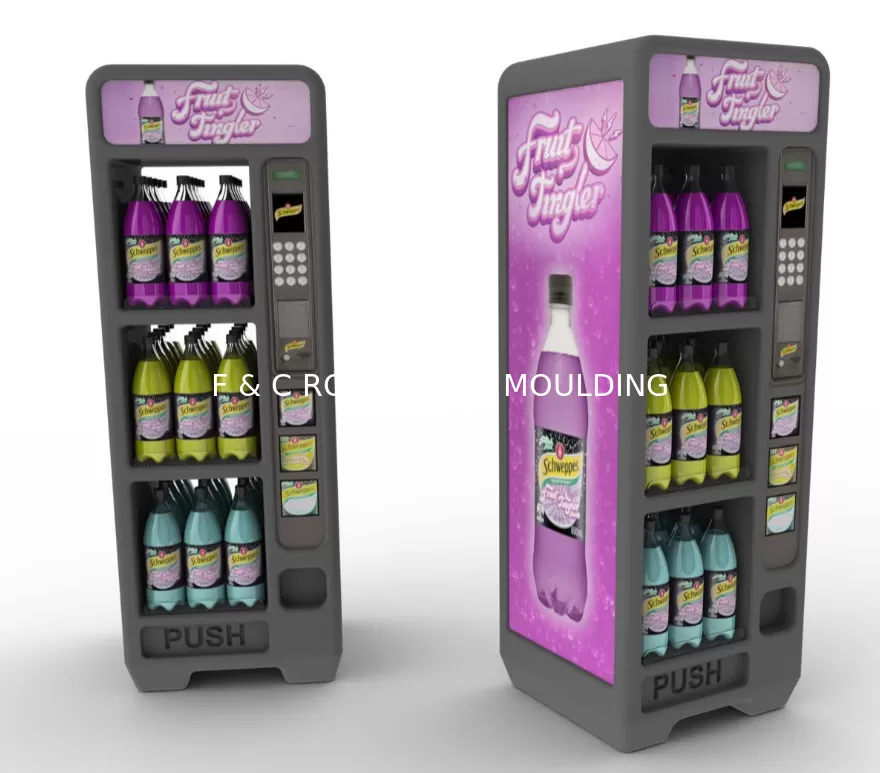 rotational mold vending machine display mold