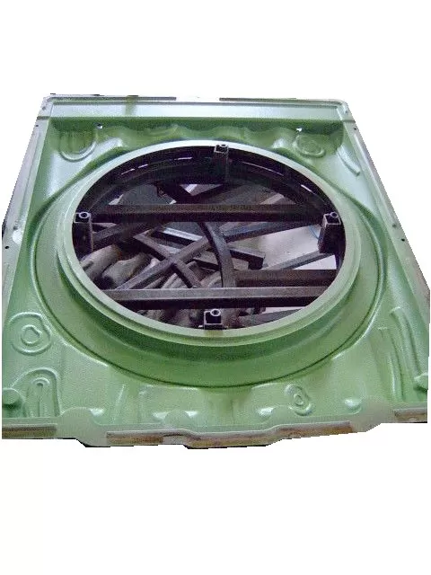 Aluminum Casting Round Mirror Pannel Rotational Molding Mould
