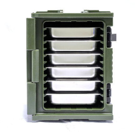 90L rotational molding food transfer insulation box, thermal box